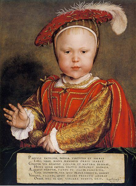 HOLBEIN, Hans the Younger Portrait of Prince Edward oil painting image